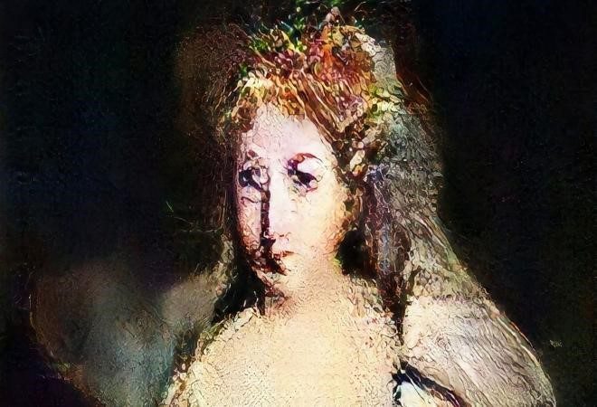 AI painting “La Comtesse de Belamy" | Image source: vip.gatech.edu