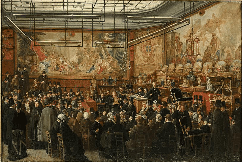 History of Auctions & Auction Houses